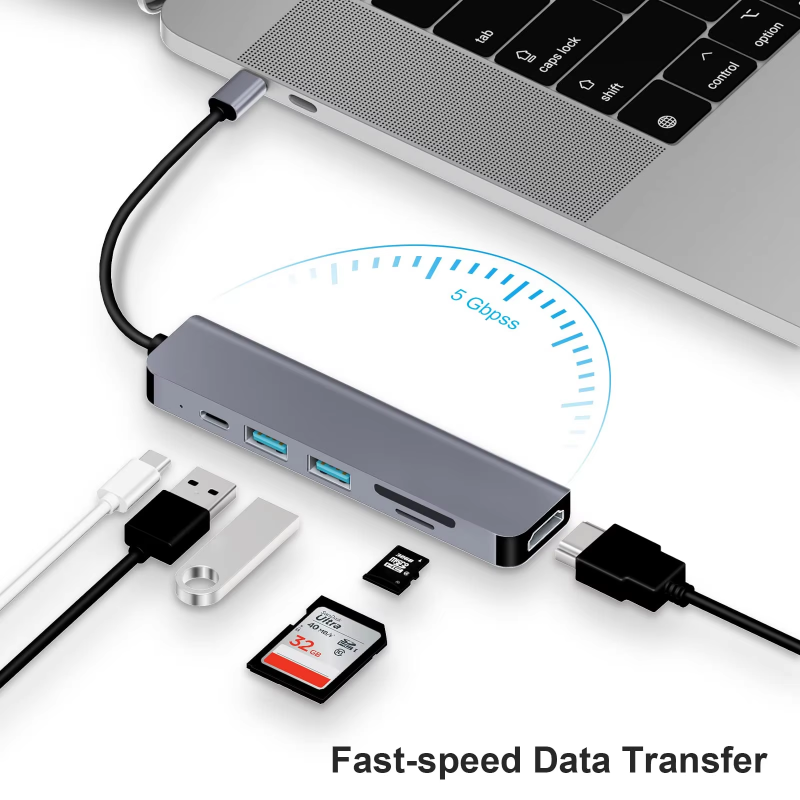 Docking Station Factory - VONN HDMI USB3.0 6-in-1