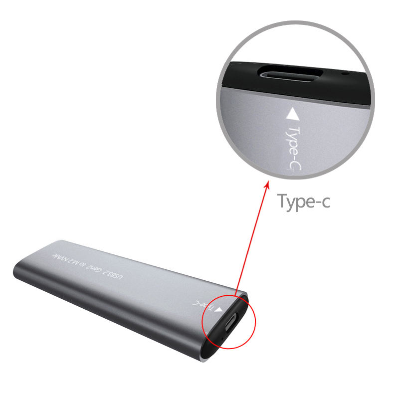 SSD Case Factory - Tool Free Aluminum Alloy