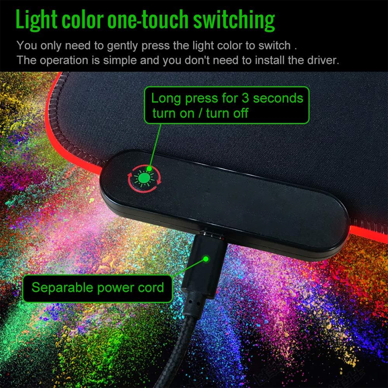 Gaming Mouse Pad Factory - VONN RGB 350x250mm Gaming