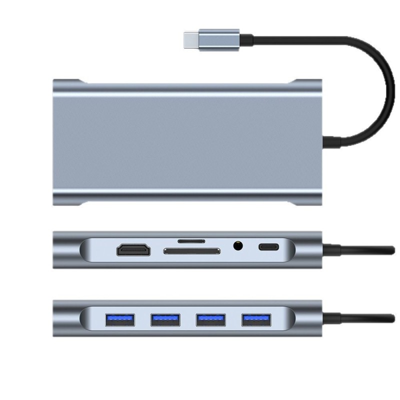 Docking Station Supplier - OEM 11 in 1 USB Type-C