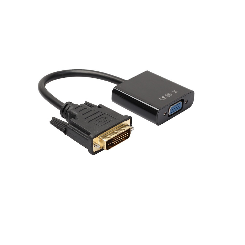 DVI Adapter Supplier - Hot Sale DVI to VGA Adapter 1080p