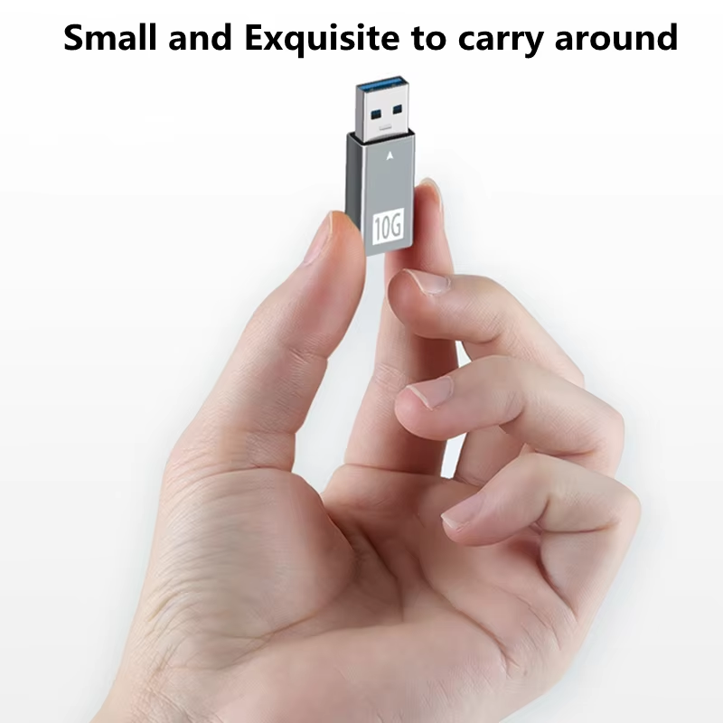 Type-C Adapter Supplier - Aluminum Alloy Double Side