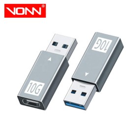 Type-C Adapter Supplier - Aluminum Alloy Double Side