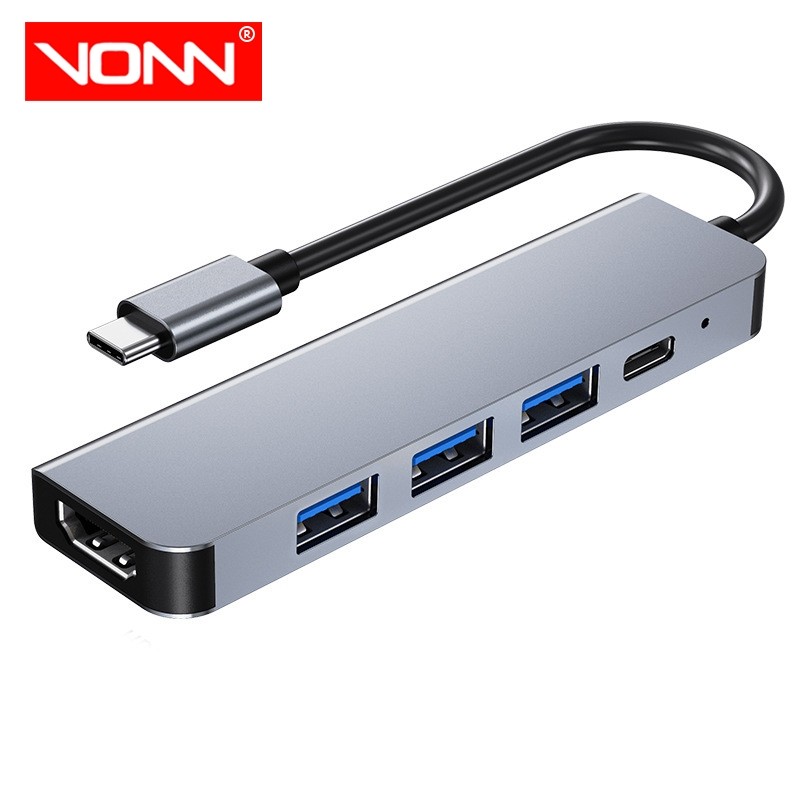 Hub Adapter Manufacturer - VONN Type-C to HDMI 5 in 1
