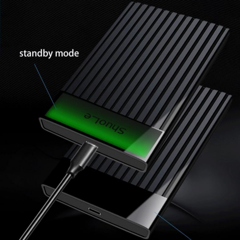 Hard Drive Case Supplier - VONN Type-C RGB Color