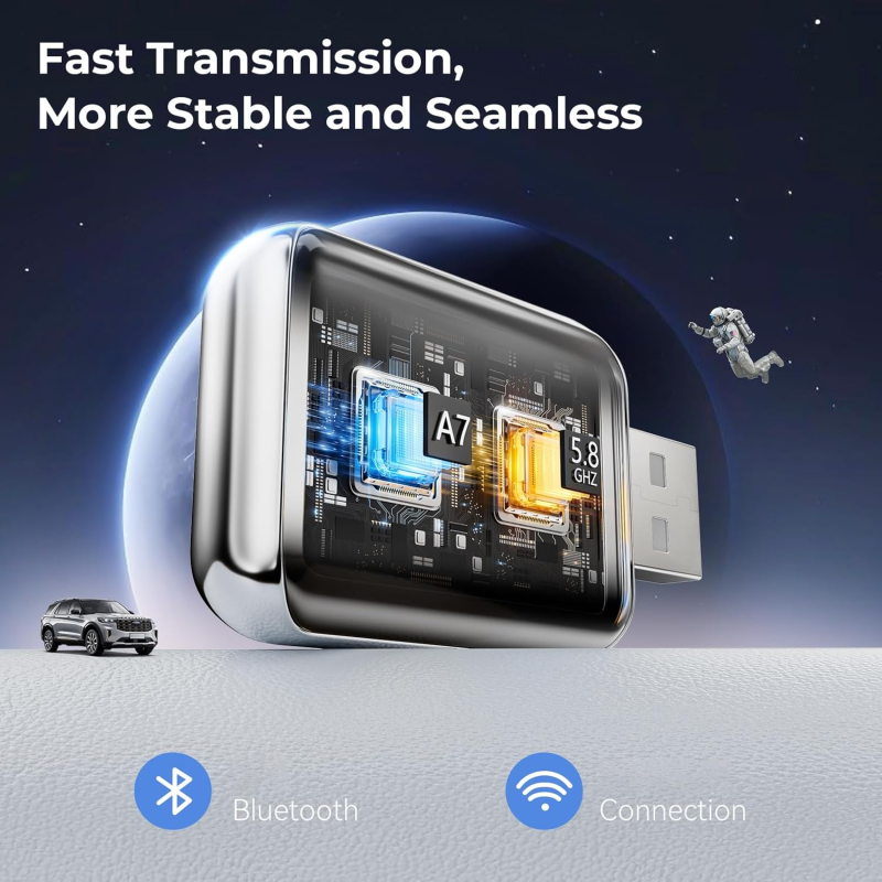 CarPlay Adapter Manufacturer - 2-in-1 Cross Border