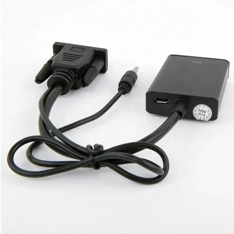 Video Adapter Supplier - HD VGA to Adapter with 3.5mm