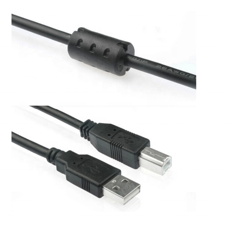 Printer Cable Manufacturer - OEM 1.5m Black High Quality