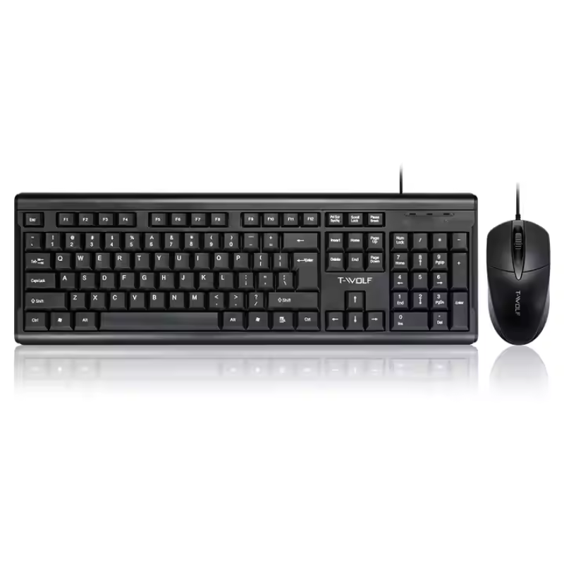 Keyboard Mouse Combo Factory - Factory Price USB Wired