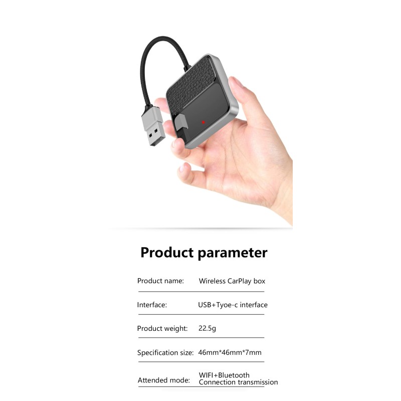 Wireless Adapter Supplier - Mini Wireless CarPlay