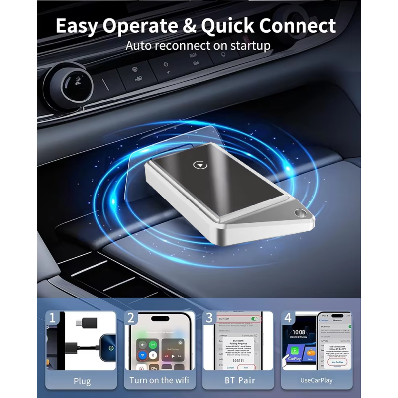 CarPlay Adapter Supplier - Mini Wired CarPlay Adapter