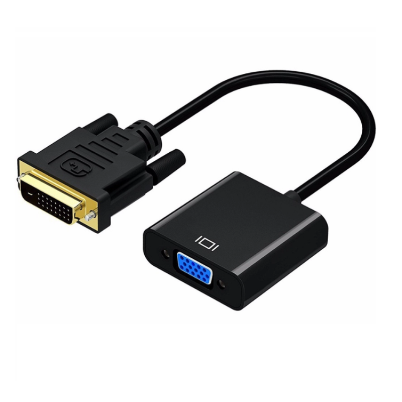 DVI Adapter Factory - Gold Plated 1080p Dvi-d to Vga