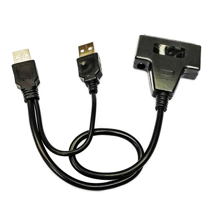 SATA Cable Factory - Dual USB 2.0 Powered SATA