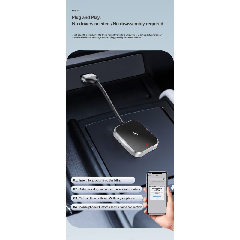 CarPlay Module Factory - Wireless CarPlay Module