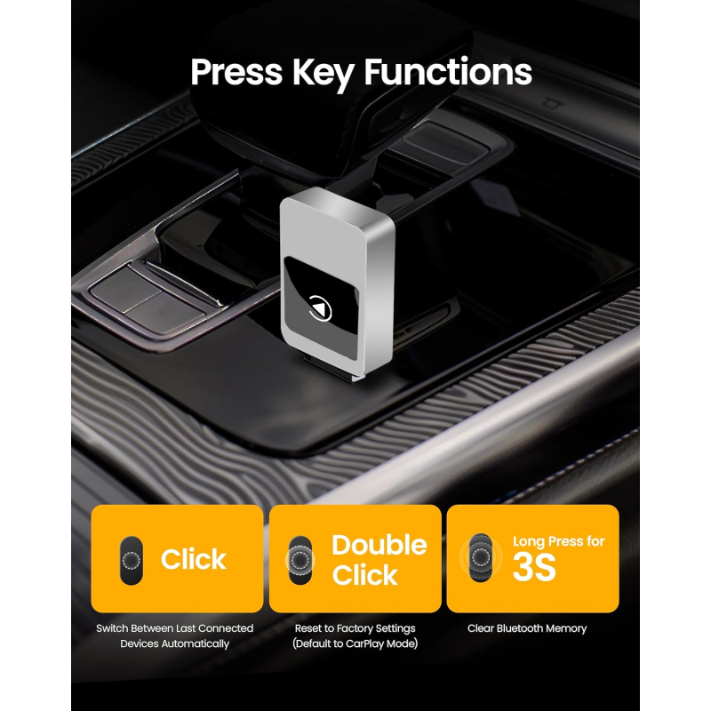 CarPlay Adapter Manufacturer - Wireless CarPlay Adapter