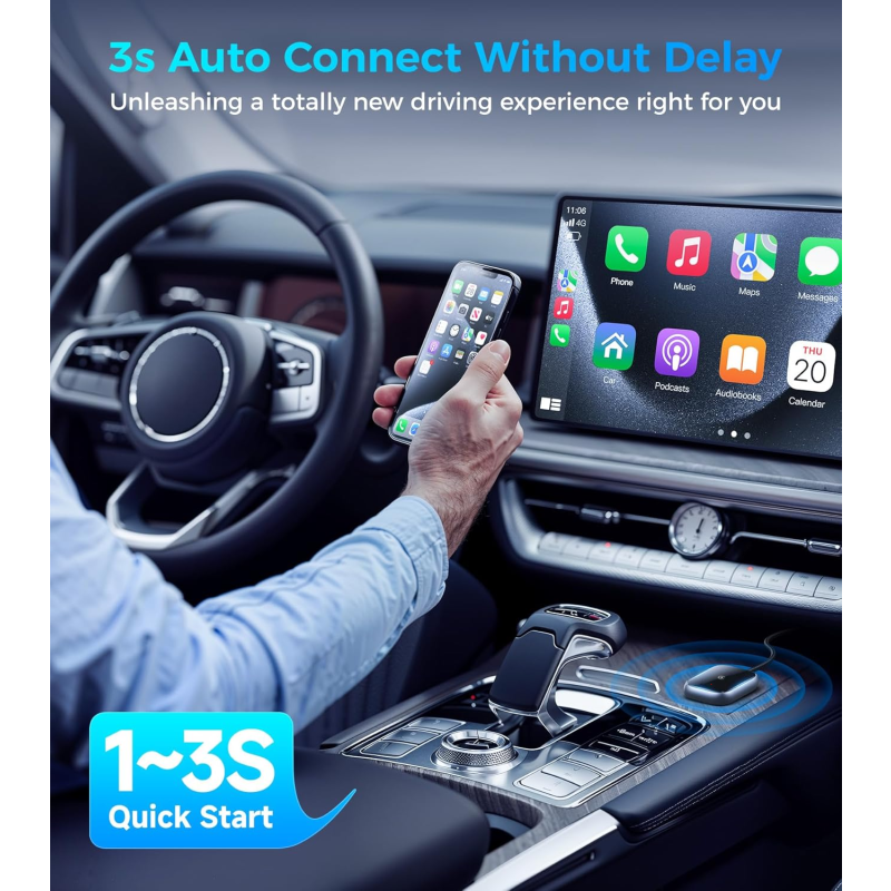 CarPlay Adapter Manufacturer - 2-in-1 Mini Universal