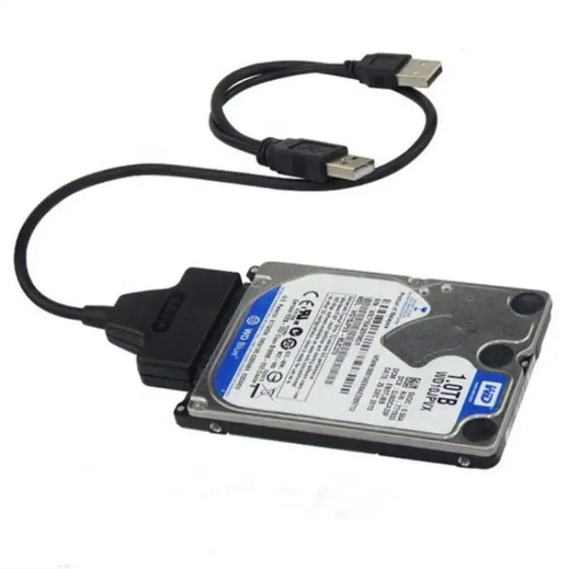 SATA Cable Factory - Dual USB 2.0 Powered SATA