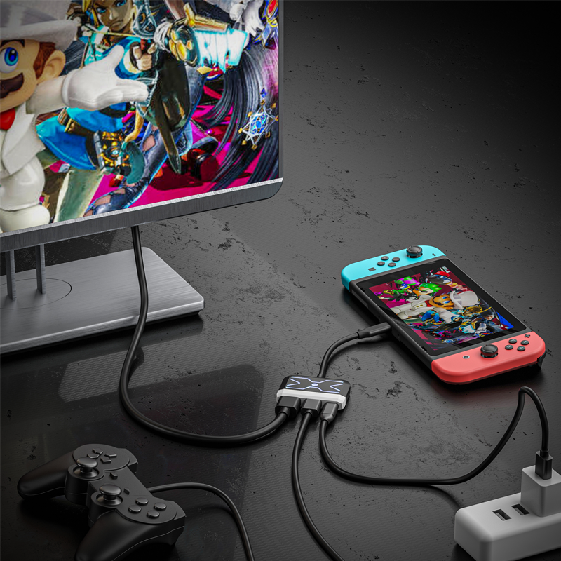 Type-C Hub Factory - Factory OEM LED Light Aluminum