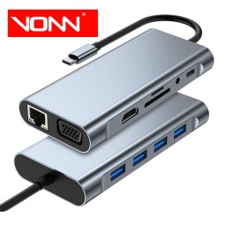 Docking Station Supplier - OEM 11 in 1 USB Type-C