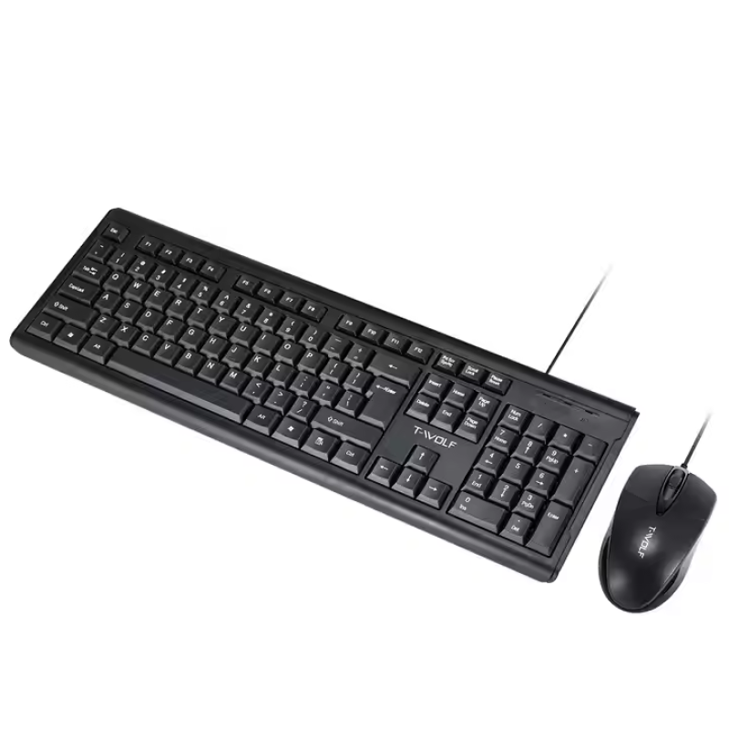 Keyboard Mouse Combo Factory - Factory Price USB Wired