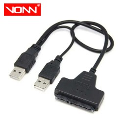 SATA Cable Factory - Dual USB 2.0 Powered SATA