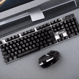 Keyboard Mouse Combo Factory - Arabic RGB Gaming Optical Combo Set