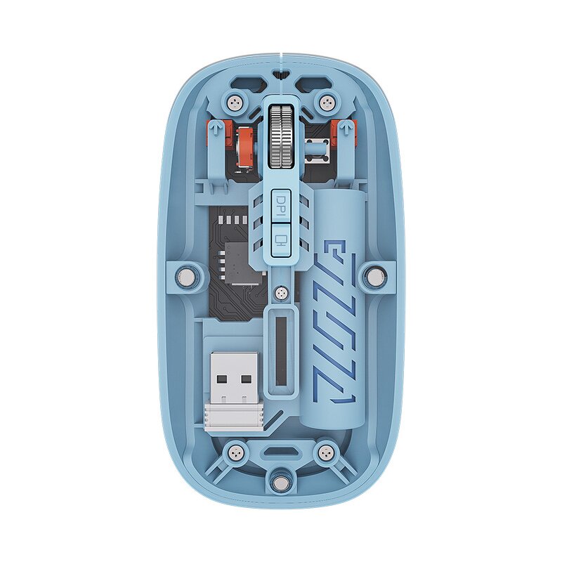 Wireless Mouse Manufacturer - Hot Selling 3D Optical Transparent USB-C