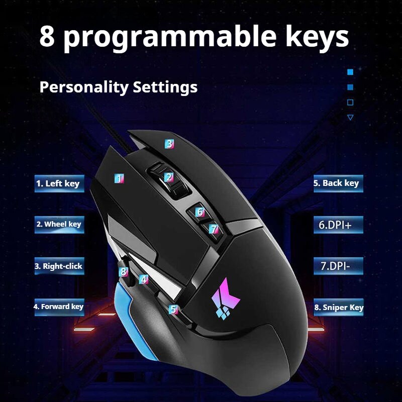 Gaming Mouse Factory - G502 Programmable Optical RGB USB