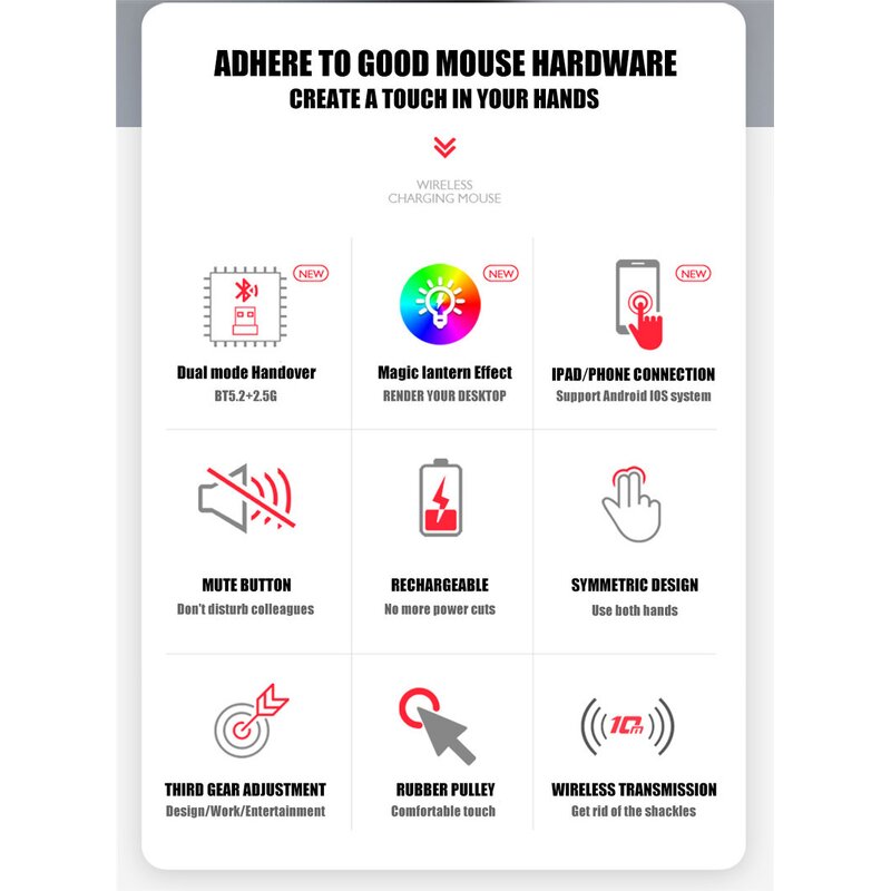 Wireless Mouse Factory - Customized Rechargeable Bluetooth Ultra Thin