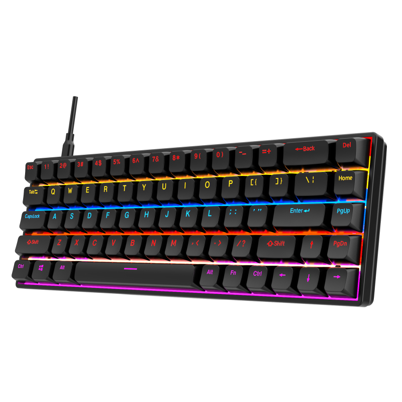 Mechanical Keyboard Factory - Custom 61 Key Mini RGB Mechanical