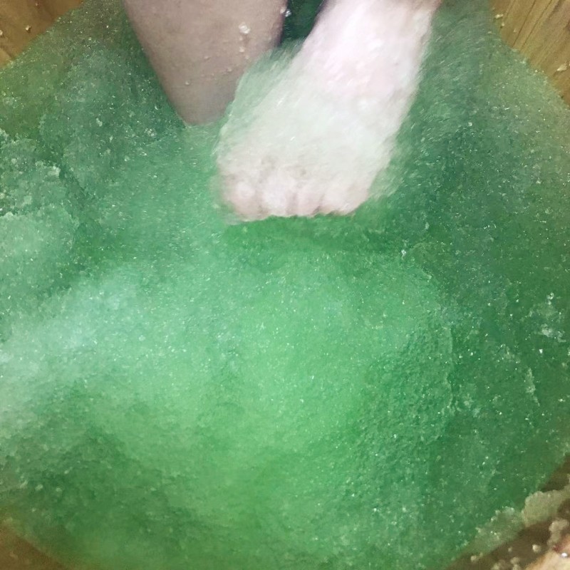 Lavender Jelly Pedicure Packs  for Foot SPA