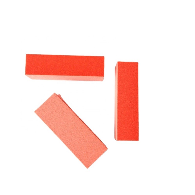 Hot Sale Nail Beauty Tool Disposable Nail Buffer Block with 3 Sides