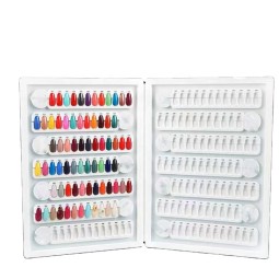 120/180/200 Colors Nail Polish Gel Color Book Board Acrylic Show Nail Color Chart Book Display Card