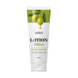 Customized Logo Olive  Hand and Body Cream Lotion  Gift Packing