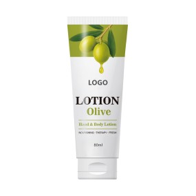 Customized Logo Olive  Hand and Body Cream Lotion  Gift Packing