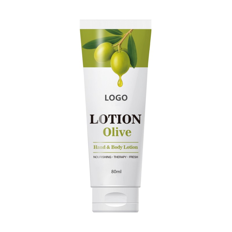 Customized Logo Olive  Hand and Body Cream Lotion  Gift Packing