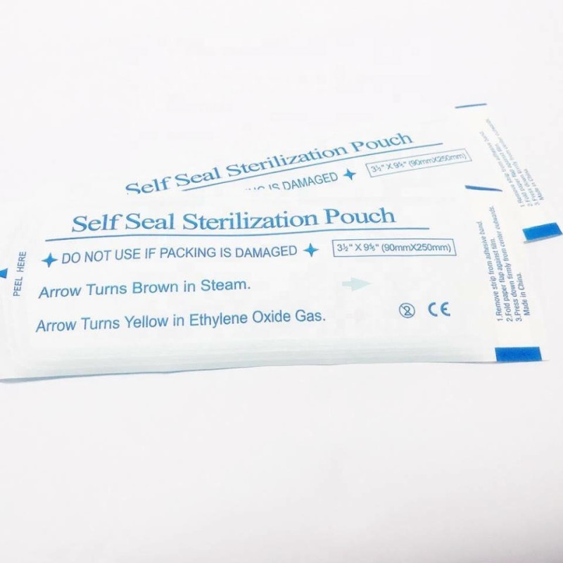 Self Sealing Sterilization Packing Pouch for   Professional Nail Beauty Salon