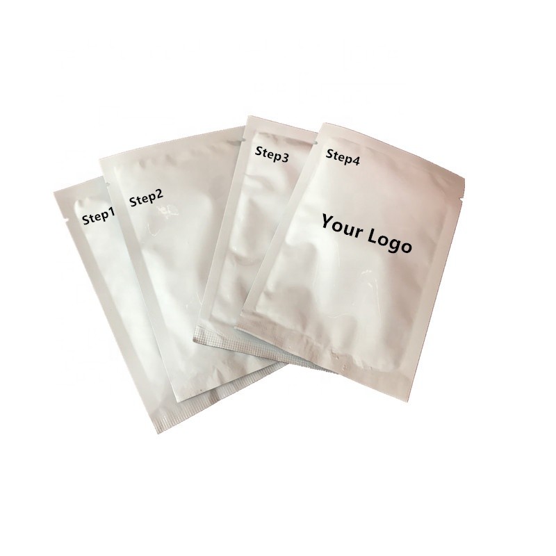 OEM 4 Steps Lavender Crystal Jelly Foot Bath Set Nature 4 in 1 Soothing  Jelly Pedicure  Packets