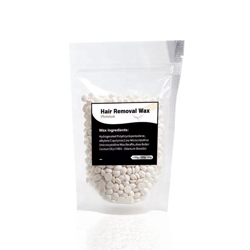 New Product 100g Rosin-Free Hard Wax Bean  Hair Removal Wax Depilatory Wax Beans for Beauty SPA Salon Use