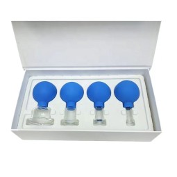 Silicone Chineses  Medical Therapy Cupping Rubber Vacuum Cupping Glasses Massage Body Cups Anti Cellulite Cans Face Massage