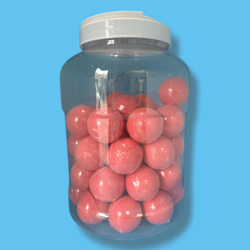 Wholesale  60pcs/jar  Colorful Bathbombs Organic Fizzy Bath Bombs for  Foot Spa Bath Salt Bomb Pedicure Soak