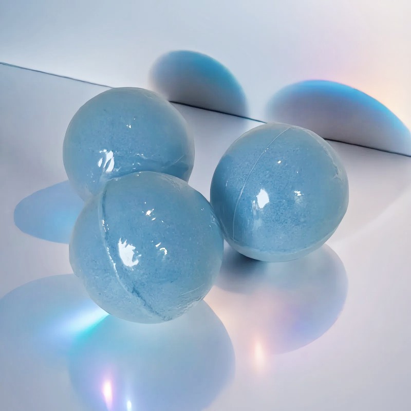 Wholesale  60pcs/jar  Colorful Bathbombs Organic Fizzy Bath Bombs for  Foot Spa Bath Salt Bomb Pedicure Soak