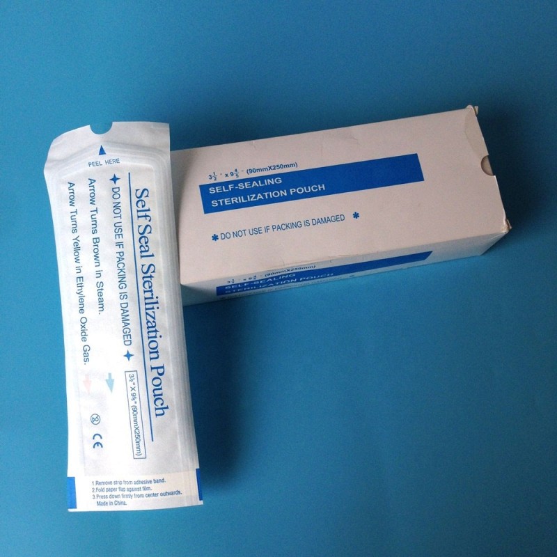 Self Sealing Sterilization Packing Pouch for   Professional Nail Beauty Salon