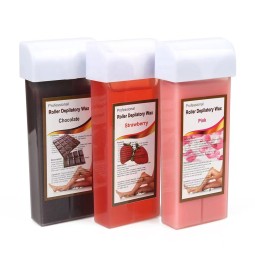 Professional 100g Depilatory Wax Roll Type  Hot Selling Wholesale Roll-on Wax  for Hair Removal