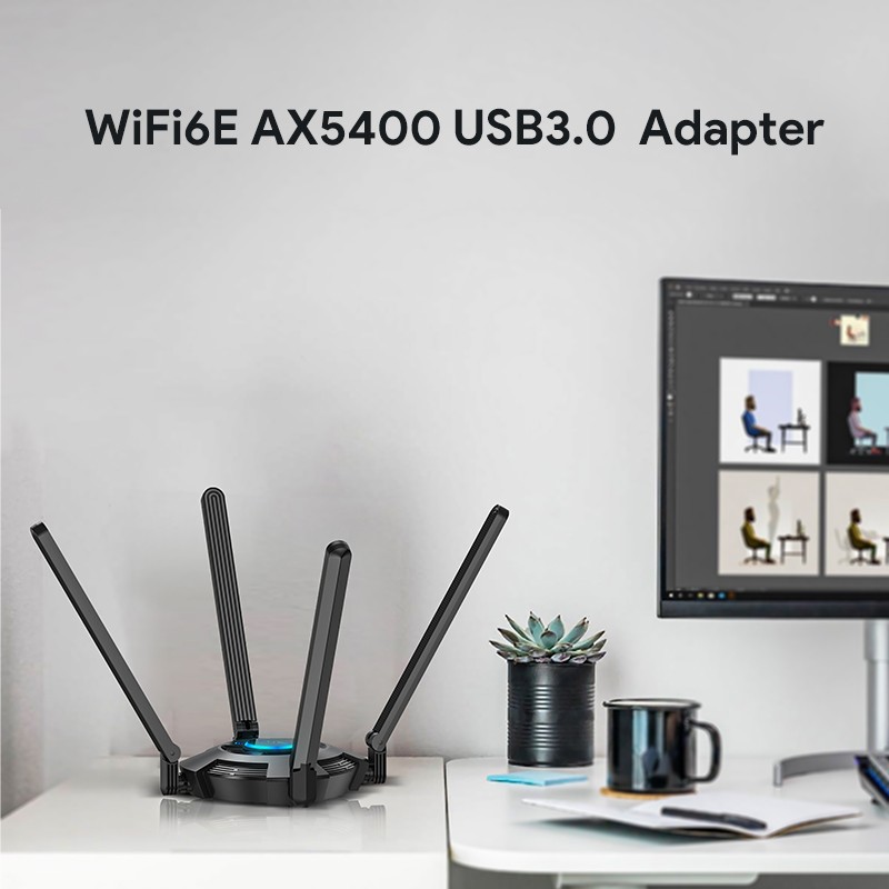 WiFi6 Adapter Factory - WAvlink WL-WN695X2-A