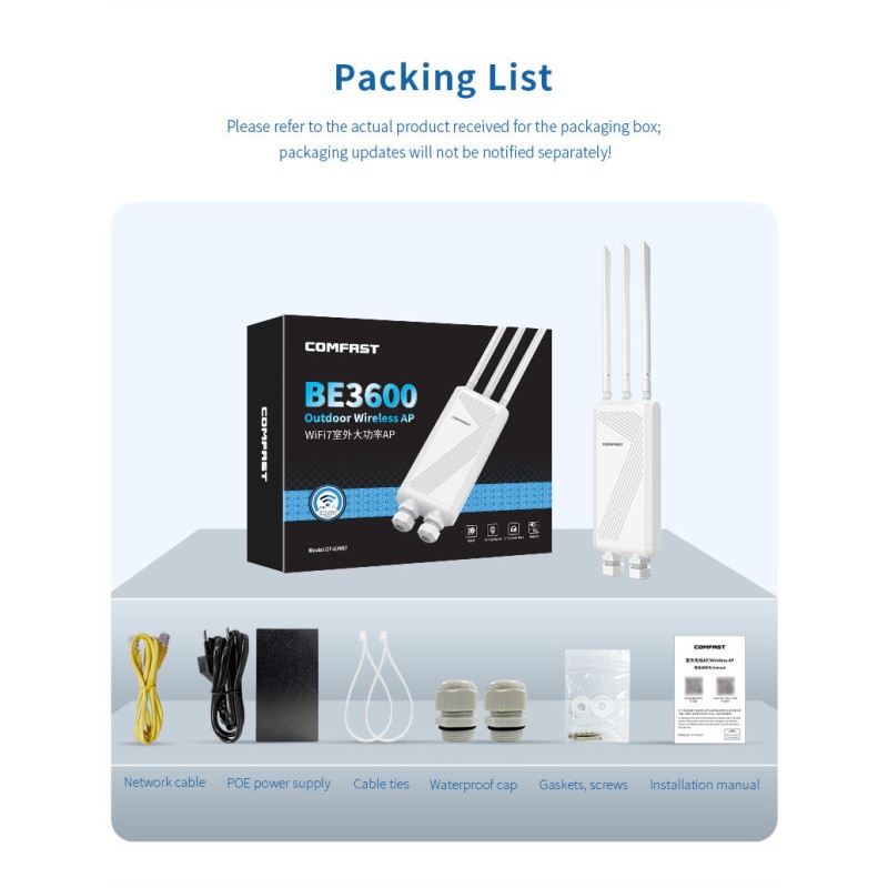 WiFi7 Router Manufacturer - COMFAST CF-EW87