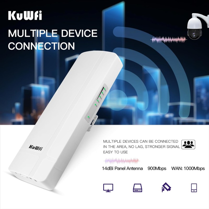 Outdoor AP Supplier - KuWFi KF-N630 5GHz 900Mbps