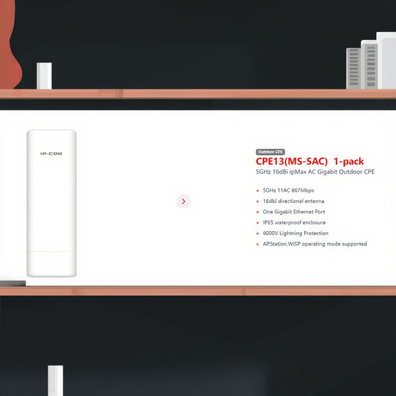 Outdoor CPE Manufacturer - IP-COM CPE13(MS-5AC)