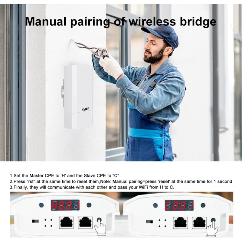 Wireless Kit Manufacturer - KuWFi 2-Pack 300Mbps