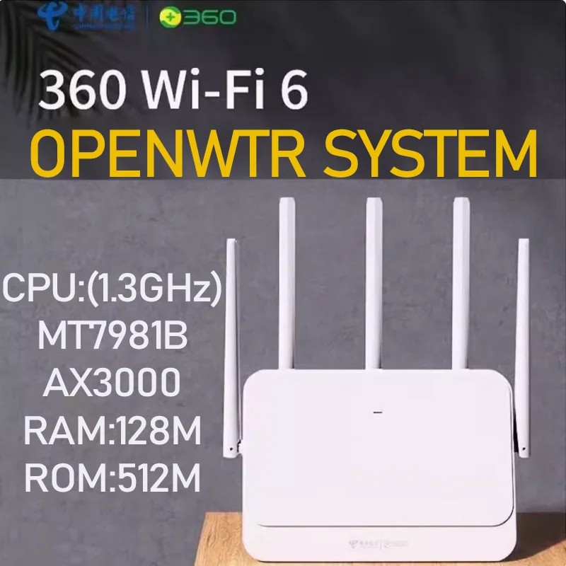 WiFi6 Router Factory - Openwtr AX3000 Dual-Band